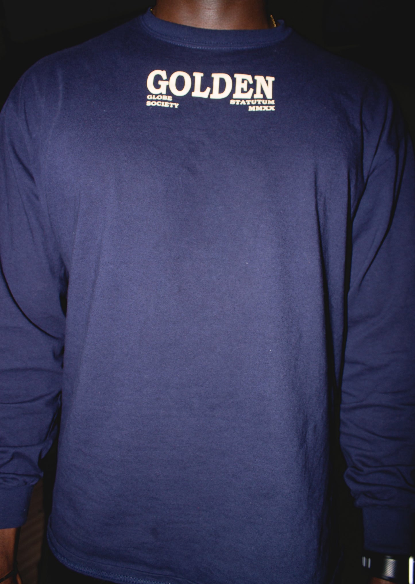 Long-Sleeve Blue